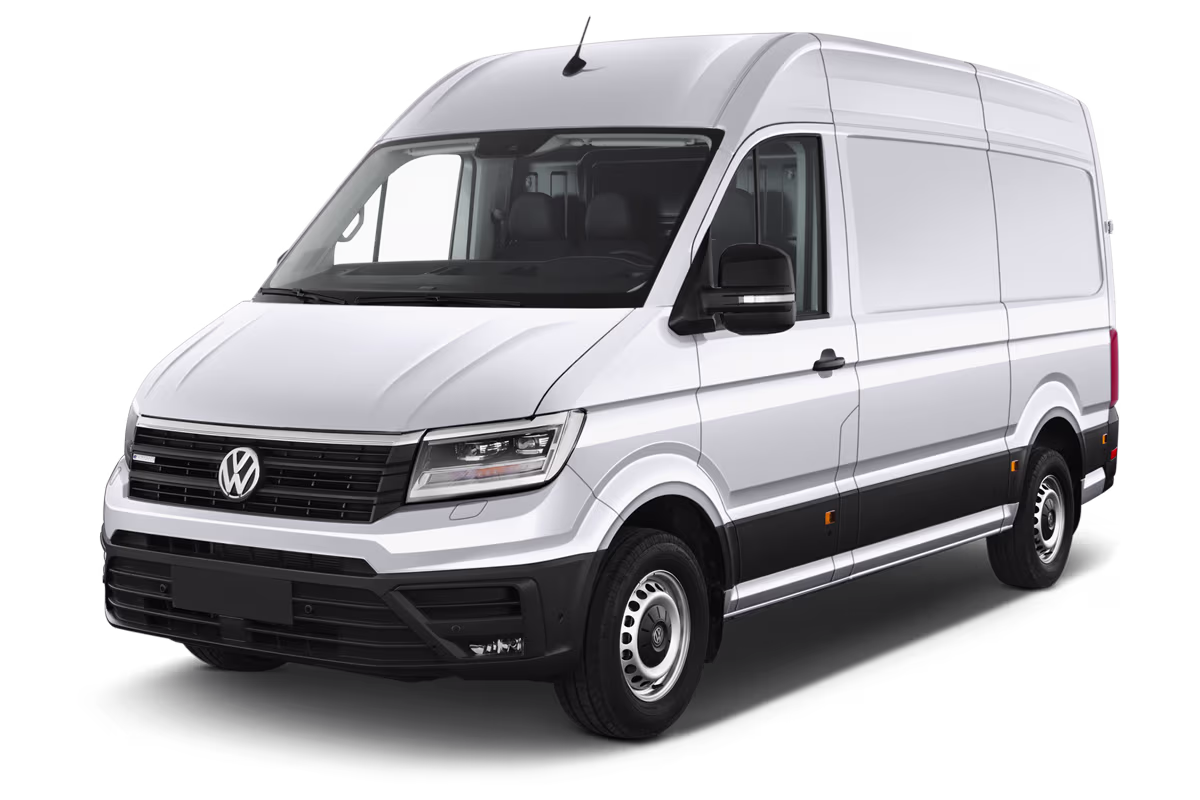 blauer VW Multivan