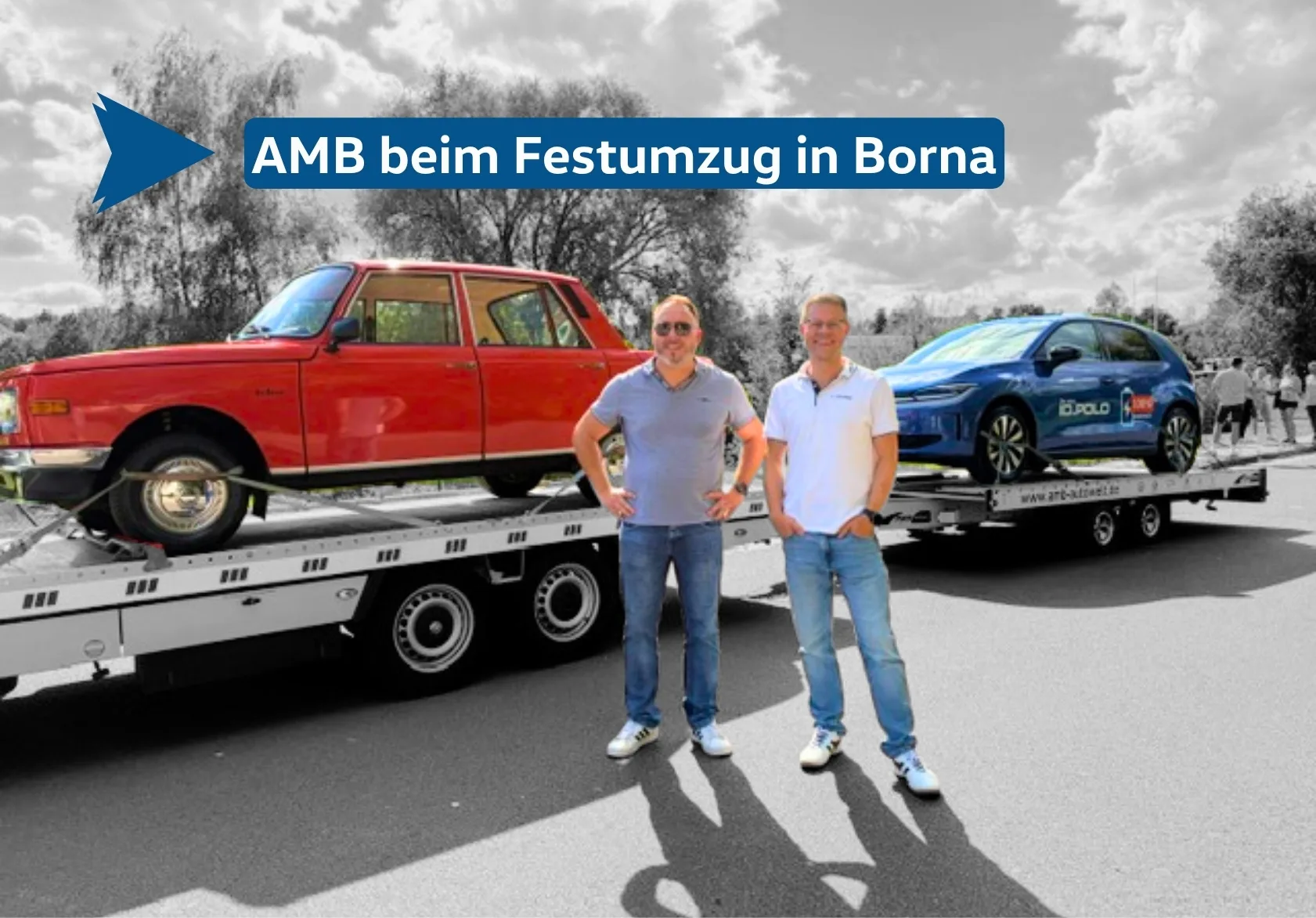 775 Jahre Borna: AMB Automobile beim Festumzug