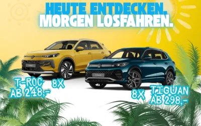 Sofort verfügbar! VW T-ROC & TIGUAN.