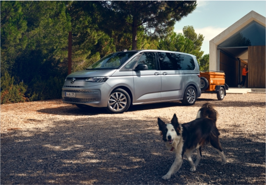 Der neue Caddy Life in der Frontansicht.