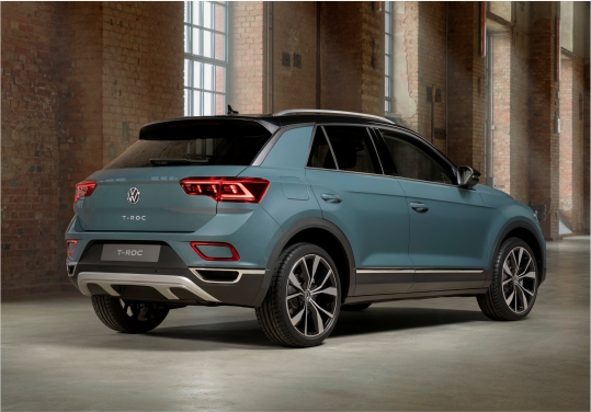 T-Roc hinten