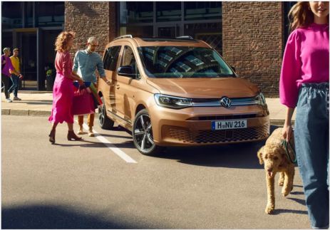 caddy Der neue Caddy Life in der Frontansicht.