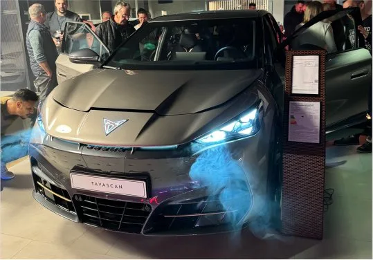 cupra Tavascan Veranstaltung