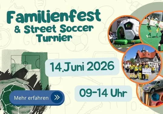 AMB Familienfest für die ganze Familie mit Street-Soccer-Turnier