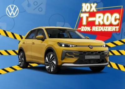 T-Roc Tageszulassungen